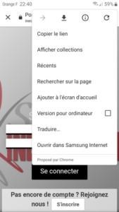 Se connecter au Studio Inedit Fitness - Android 2