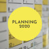 Planning fin d’année 2020