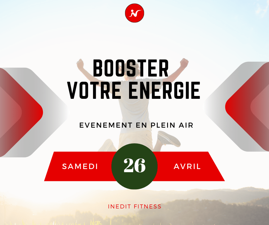 Evènement – Booster votre énergie