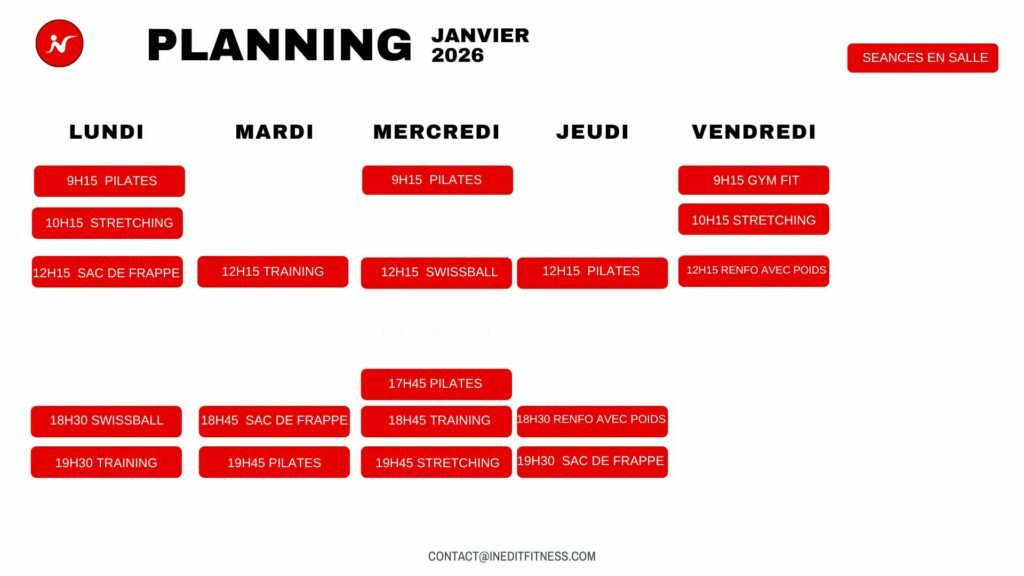 PLANNING salle 2026